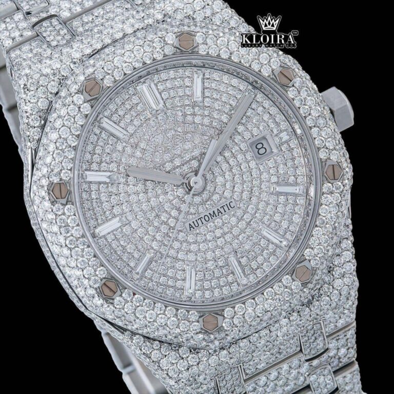 A Bold Sparkle on Your Wrist: AP Moissanite Watch and Bust down Watches